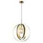 Gold Pendant Light with Circular Design - Cordoba