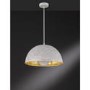 Pendant Ceiling Light in Grey & Gold - WOFi