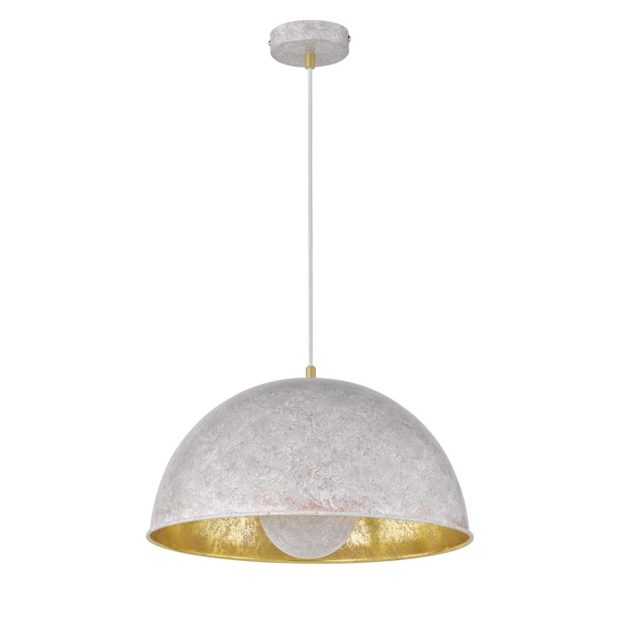 Pendant Ceiling Light in Grey & Gold - WOFi