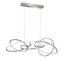 Chrome Pendant with LED Light - Spring