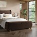 Brown Velvet Ottoman Storange Blanket Box 150cm - Lacey