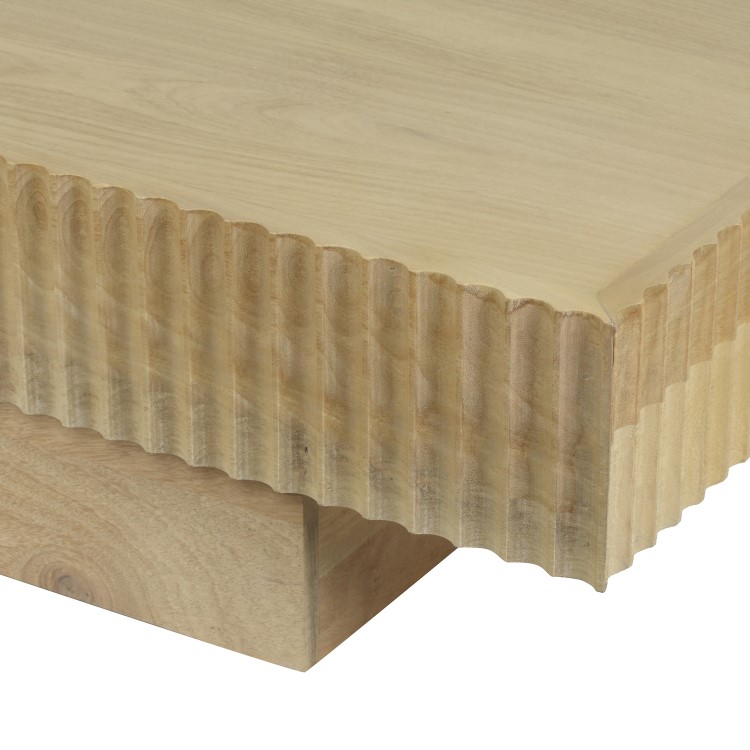 ALMOST PERFECT - Rectangular Mango Wood Coffee Table - Linea