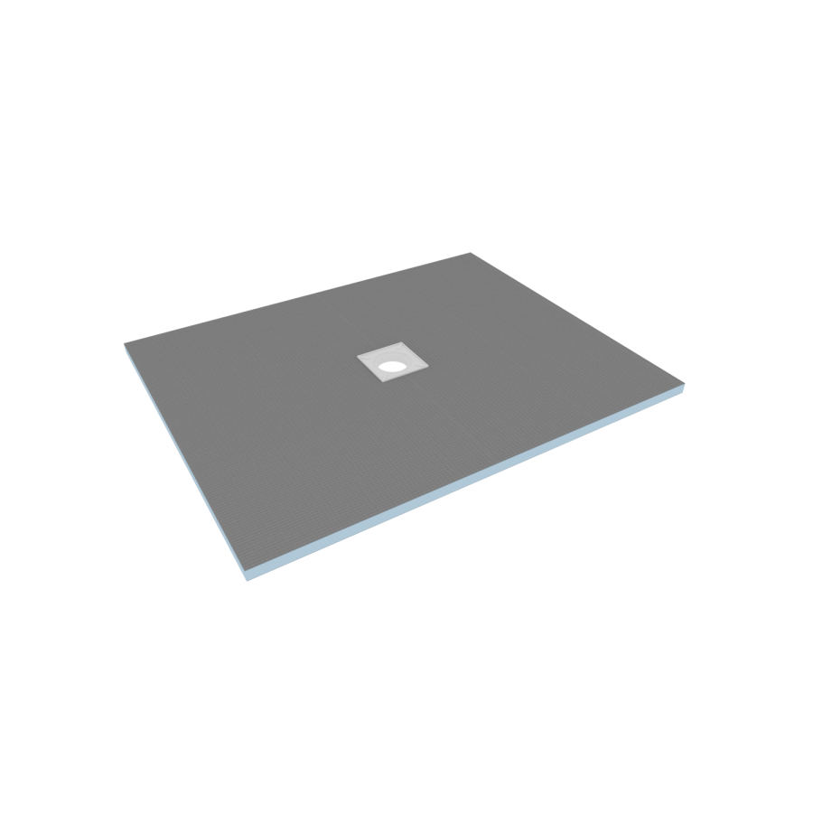 1000 x 800mm Wet Room Shower Tray Formers (Tile-Ready Boards) with Square Waste