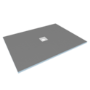 1200 x 900mm Wet Room Shower Tray Formers (Tile-Ready Boards) with Square Waste