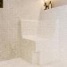 Tile-Ready Corner Bench 600x600x870mm - Lagoon
