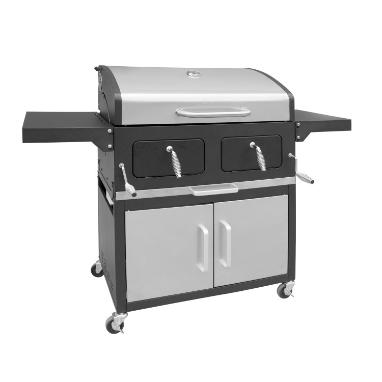 Landmann Grand XXL - Charcoal Broiler BBQ Grill - Silver