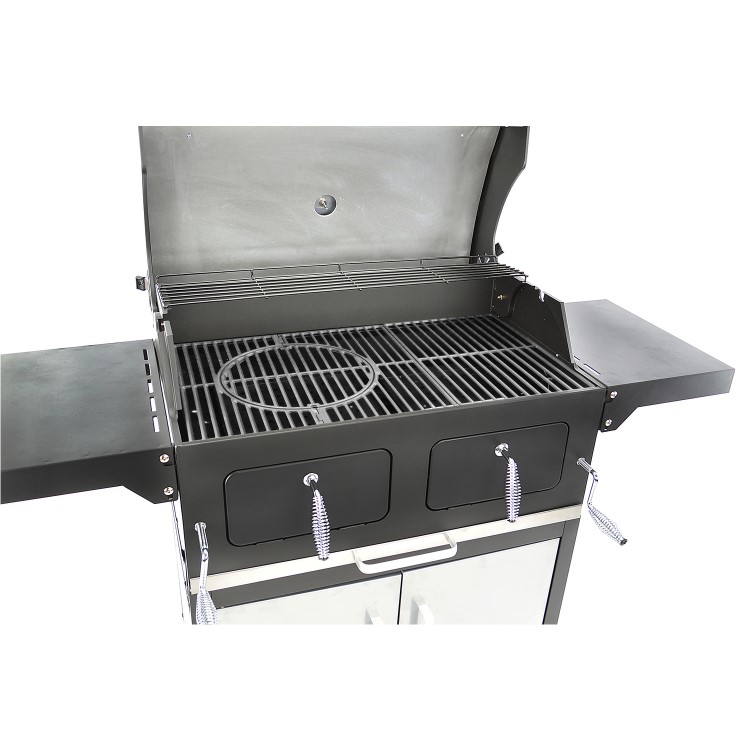 Landmann Grand XXL - Charcoal Broiler BBQ Grill - Silver