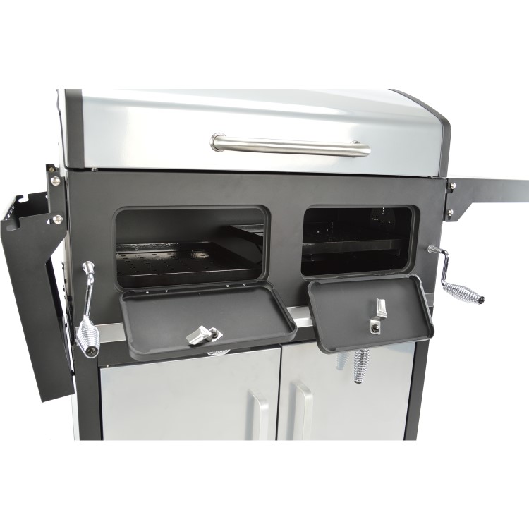 Landmann Grand XXL - Charcoal Broiler BBQ Grill - Silver