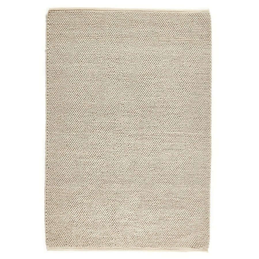 Handwoven Wool Loop Cream Rug - 170 x 120 cm - La Playa - Origins