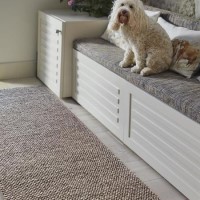 Handwoven Wool Loop Beige Runner Rug - 200 x 67 cm - La Playa - Origins