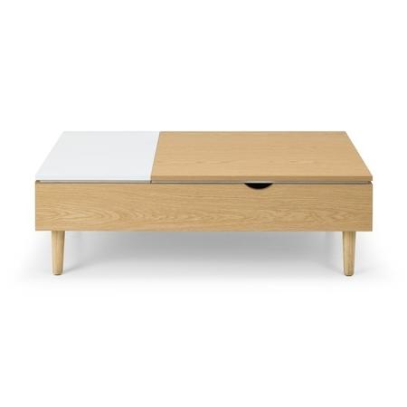 Large Oak Lift Top Coffee Table - Julian Bowen