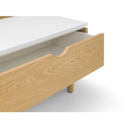 Large Oak Lift Top Coffee Table - Julian Bowen