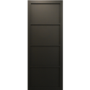 Internal Black Laminate Crittal Door - Pre-Finished - 1981 x 686 x 35mm - Brent - XL Joinery