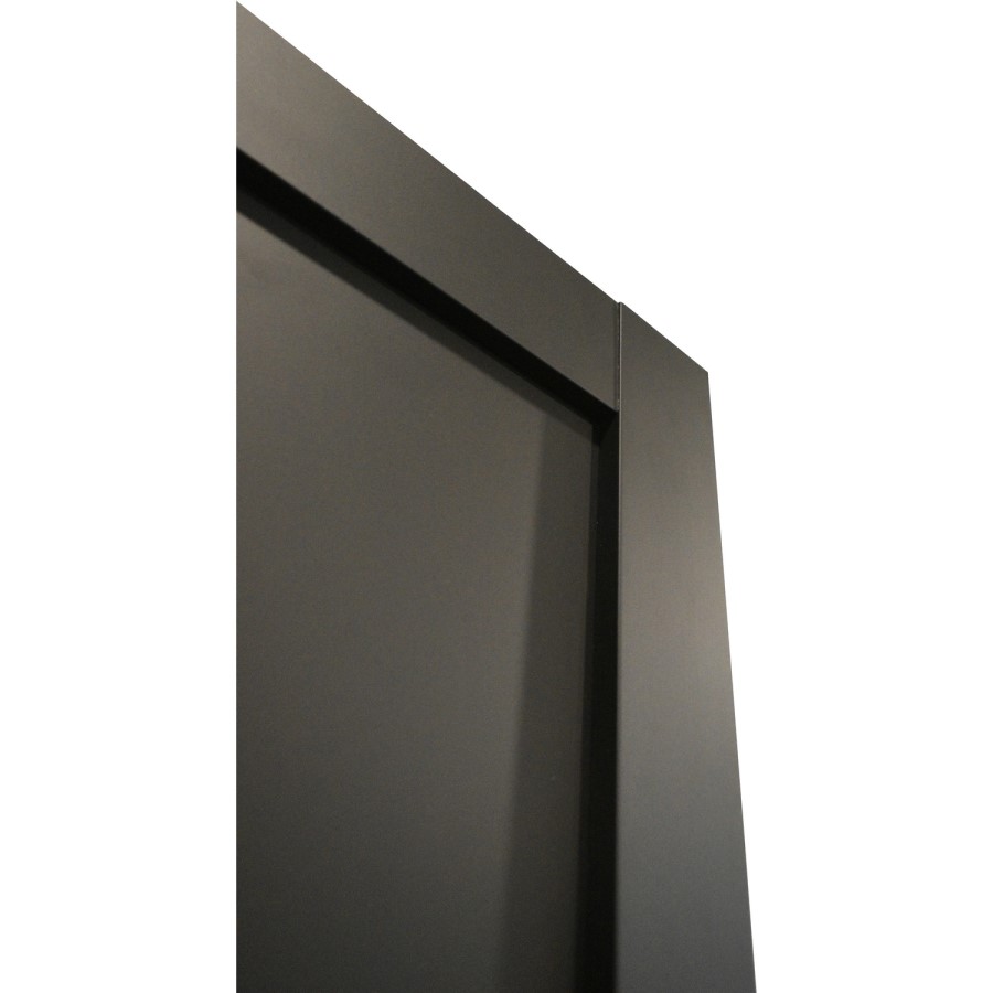 Internal Black Laminate Crittal Door - Pre-Finished - 1981 x 686 x 35mm - Brent - XL Joinery