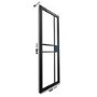 Internal Black Laminate Glazed Crittal Door with Clear Glass - Pre-Finished - 1981 x 686 x 35mm - Milton - XL Joinery