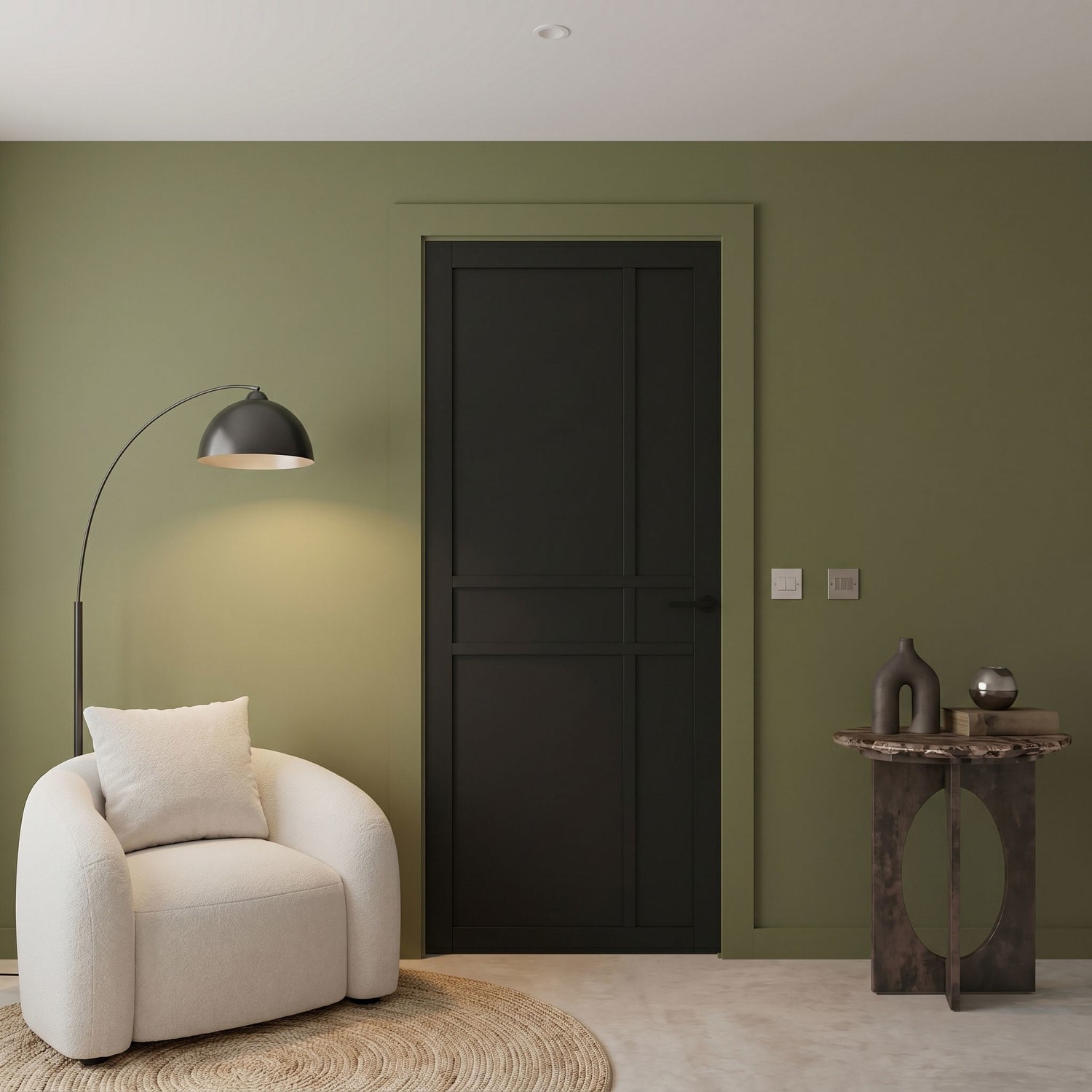 Internal Laminate Crittal Door Pre Finished 1981 x 686 x 35mm Milton