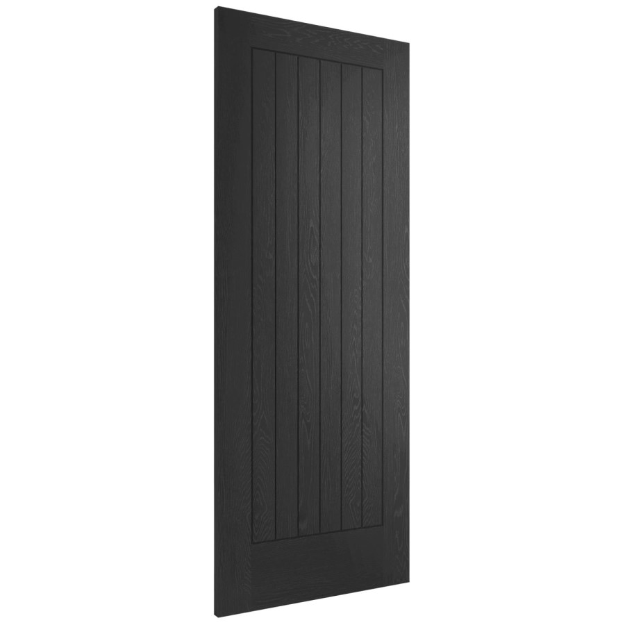 Internal Black Cottage FD30 Fire Door - 1981 x 686 x 44mm - Suffolk - XL Joinery