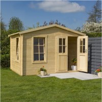 Rowlinson Garden Studio Log Cabin 236cm x 340cm