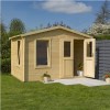 Rowlinson Garden Studio Log Cabin 236cm x 340cm