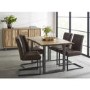 Indian Hub Live Edge Medium Dining Table