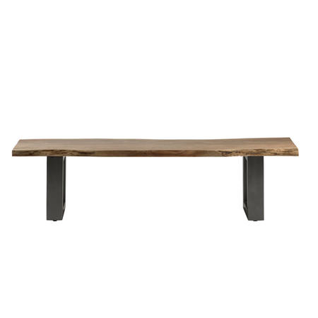 Indian Hub Live Edge Large Dining Bench