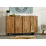 Indian Hub Live Edge Large 4 Door Sideboard