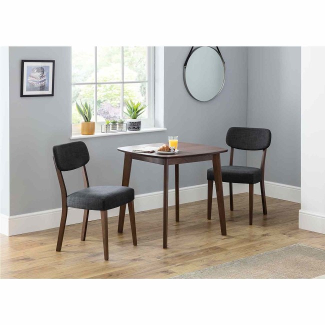 GRADE A2 - Julian Bowen Set of Lennox Table & 2 Farringdon Chairs