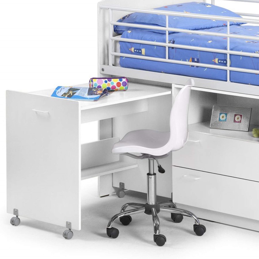 Julian Bowen Leo Mid-Sleeper in White