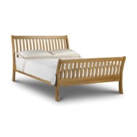 Julian Bowen  Leona Double Bed Frame In Oak