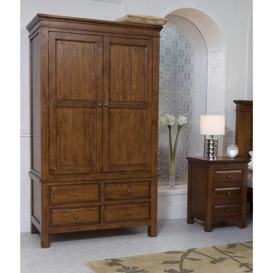 Wilkinson Furniture Lexington 2 Door Wardrobe in Pine