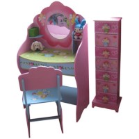 Liberty House Toys Fairy Dressing Table & Chair   Liberty House Toys Fairy Dressing Table & Chair