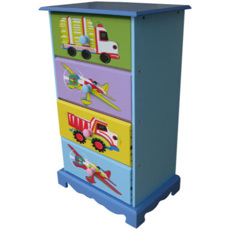 Liberty House Toys Transport 4-Drawer Storage  