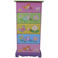 Liberty House Toys Butterfly Garden 5-drawer storage  