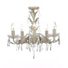 Gold Pendant Light with Crystals - Christallo