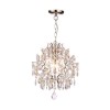 Crystal Ceiling Light in Silver &amp; Iridescent Effect - Marlon