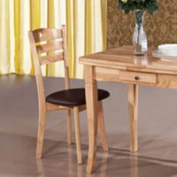 Furniture Link Lisbon Dining Chairs in Natural - 4 Chairs