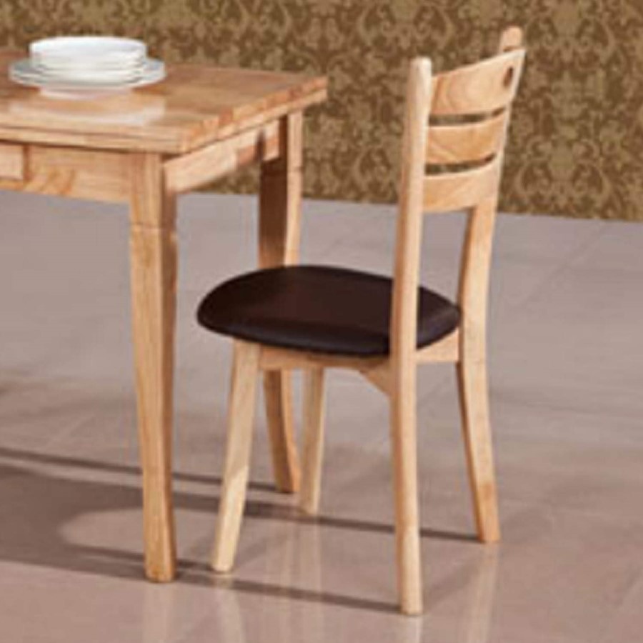 Furniture Link Lisbon Dining Chairs in Natural - 4 Chairs