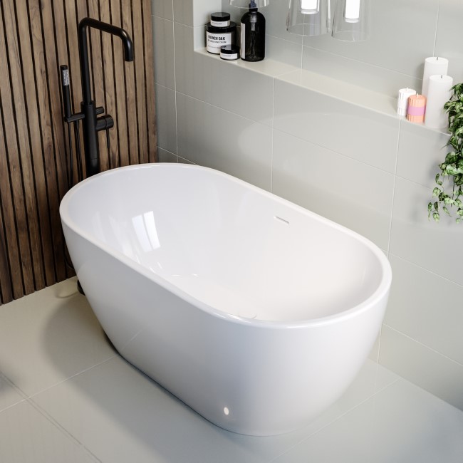 Freestanding Double Ended Bath 1400 x 750mm - Lisbon