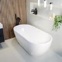 Freestanding Double Ended Bath 1645 x 750mm - Lisbon