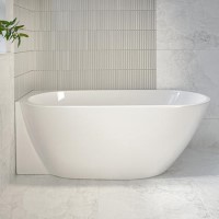 Freestanding Single Ended Left Hand Corner Bath 1650 x 740mm - Lisbon