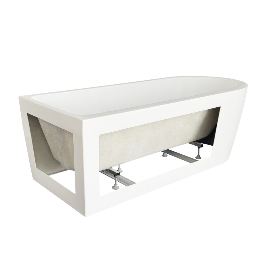 Freestanding Single Ended Right Hand Corner Bath 1650 x 740mm - Lisbon