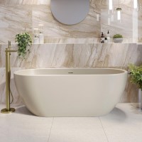 Matt Frappe Freestanding Double Ended Bath 1650 x 750mm - Lisbon