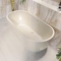 Matt Frappe Freestanding Double Ended Bath 1650 x 750mm - Lisbon