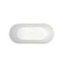 Freestanding Double Ended Fluted Bath 1650 x 750mm - Lisbon