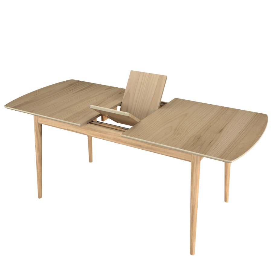 GRADE A1 - 8 Seater Extendable Dining Table in Oak - Ola