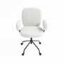 GRADE A1 - Cream Boucle Office Chair - Lulu