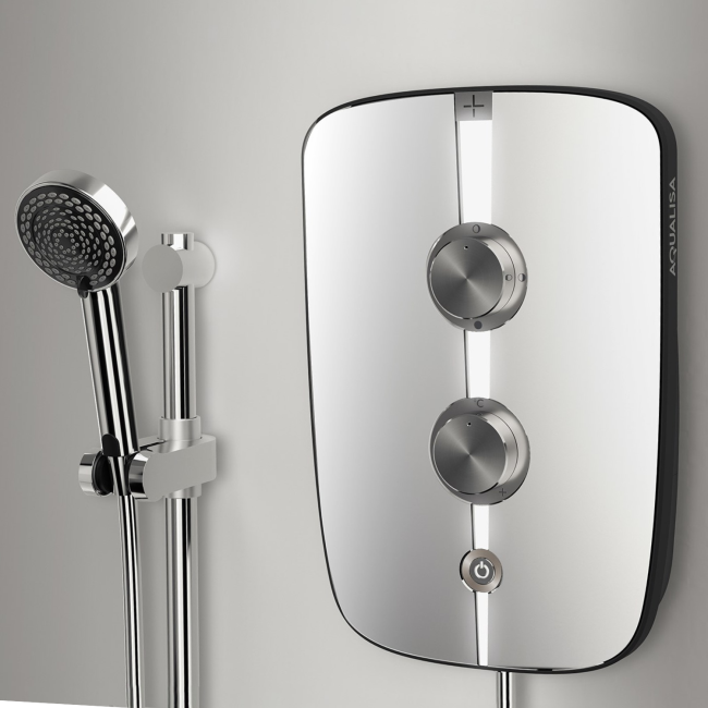 Aqualisa Lumi+ 9.5kW Chrome Electric Shower