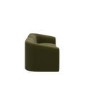 Moss Green Velvet Modular 3-Seater Sofa - Laine 