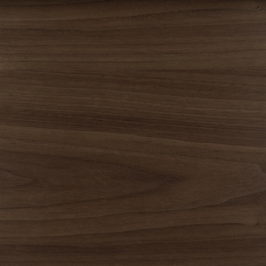 Round Walnut Curved Leg Dining Table - Seats 6 - Leona