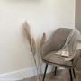 GRADE A2 - Set of 2 Beige Faux Leather Tub Dining Chairs - Logan